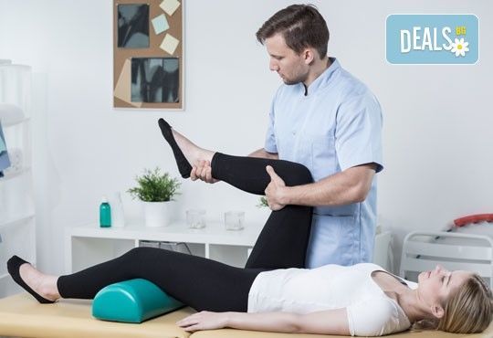 70-минутен лечебен масаж на цяло тяло при травматични, ортопедични, неврологични, ставни заболявания и преглед от професионален физиотерапевт + лазертерапия или инверсионна терапия в студио Samadhi - Снимка 1
