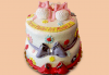 Честито бебе! Торта за изписване от родилния дом, за 1-ви рожден ден или за прощъпулник, специална оферта на Сладкарница Джорджо Джани - thumb 4