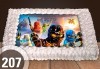 Голяма детска торта 20, 25 или 30 парчета със снимка на любим герой от Сладкарница Джорджо Джани - thumb 98