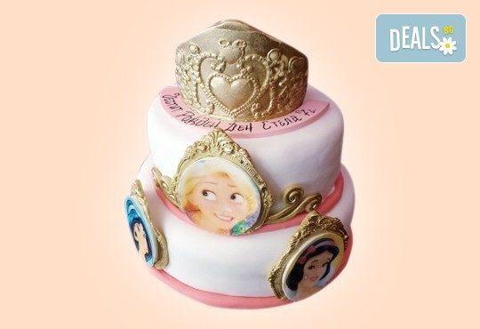 За момичета! Красиви 3D торти за момичета с принцеси и приказни феи + ръчно моделирана декорация от Сладкарница Джорджо Джани - Снимка 61