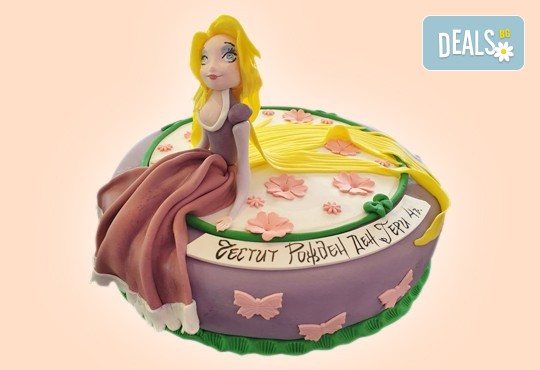 За момичета! Красиви 3D торти за момичета с принцеси и приказни феи + ръчно моделирана декорация от Сладкарница Джорджо Джани - Снимка 25
