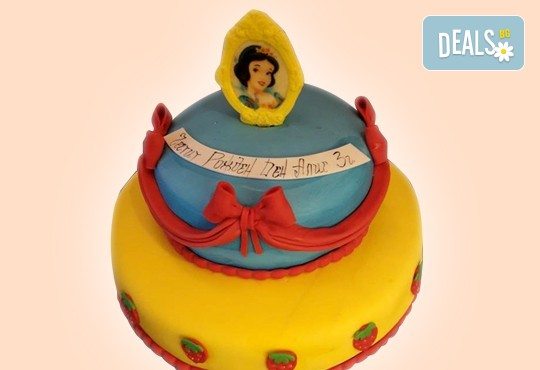 За момичета! Красиви 3D торти за момичета с принцеси и приказни феи + ръчно моделирана декорация от Сладкарница Джорджо Джани - Снимка 23