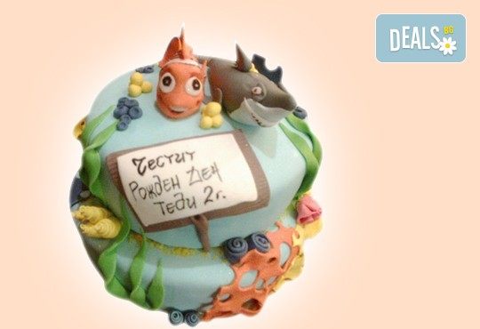Детска АРТ торта с фигурална 3D декорация с любими на децата герои от Сладкарница Джорджо Джани - Снимка 88