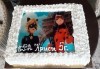 Експресна торта от днес за днес! Голяма детска торта 20, 25 или 30 парчета със снимка на любим герой от Сладкарница Джорджо Джани - thumb 22