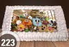 Експресна торта от днес за днес! Голяма детска торта 20, 25 или 30 парчета със снимка на любим герой от Сладкарница Джорджо Джани - thumb 13