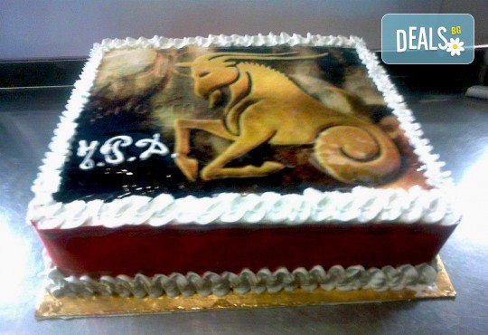 Експресна торта от днес за днес! Голяма детска торта 20, 25 или 30 парчета със снимка на любим герой от Сладкарница Джорджо Джани - Снимка 28
