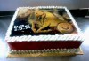 Експресна торта от днес за днес! Голяма детска торта 20, 25 или 30 парчета със снимка на любим герой от Сладкарница Джорджо Джани - thumb 28