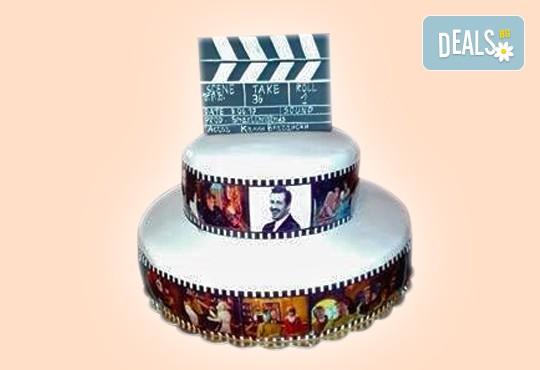 С Вашия бранд! Фирмена торта с лого и индивидуален дизайн от Сладкарница Джорджо Джани - Снимка 7