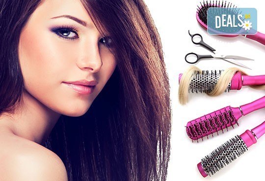 Разкош за Вашата коса! Подстригване, активна терапия: маска, масло и шампоан с арган и прическа в WAVE Studio - НДК - Снимка 2