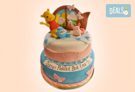 За най-малките! Детска торта с Мечо Пух, Смърфовете, Спондж Боб и други герои от Сладкарница Джорджо Джани - Снимка 55