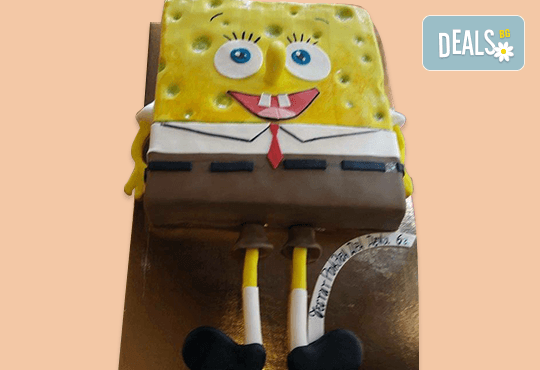 За най-малките! Детска торта с Мечо Пух, Смърфовете, Спондж Боб и други герои от Сладкарница Джорджо Джани - Снимка 48