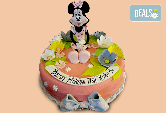 За най-малките! Детска торта с Мечо Пух, Смърфовете, Спондж Боб и други герои от Сладкарница Джорджо Джани - Снимка 26