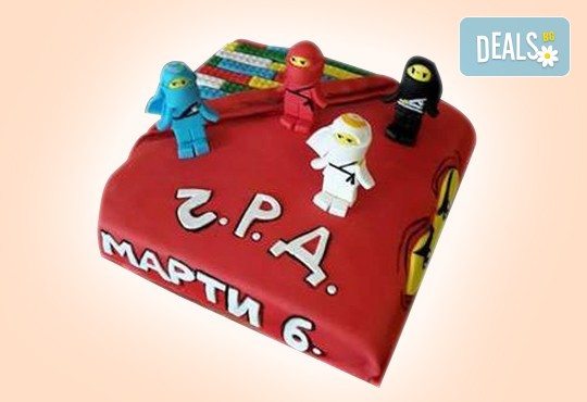 За момчета! Детска 3D торта за момчета с коли и герои от филмчета с ръчно моделирана декорация от Сладкарница Джорджо Джани - Снимка 33