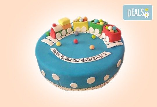 За момчета! Детска 3D торта за момчета с коли и герои от филмчета с ръчно моделирана декорация от Сладкарница Джорджо Джани - Снимка 76