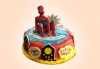 За момчета! Детска 3D торта за момчета с коли и герои от филмчета с ръчно моделирана декорация от Сладкарница Джорджо Джани - thumb1 14