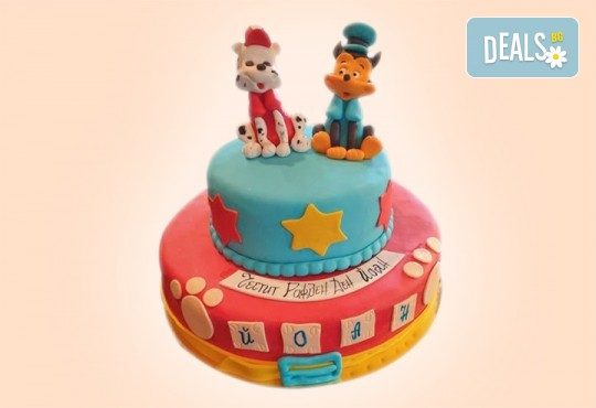 За момчета! Детска 3D торта за момчета с коли и герои от филмчета с ръчно моделирана декорация от Сладкарница Джорджо Джани - Снимка 19