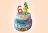 За момчета! Детска 3D торта за момчета с коли и герои от филмчета с ръчно моделирана декорация от Сладкарница Джорджо Джани - thumb 6