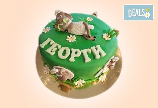 За момчета! Детска 3D торта за момчета с коли и герои от филмчета с ръчно моделирана декорация от Сладкарница Джорджо Джани - Снимка 90