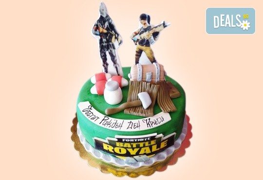 За момчета! Детска 3D торта за момчета с коли и герои от филмчета с ръчно моделирана декорация от Сладкарница Джорджо Джани - Снимка 1