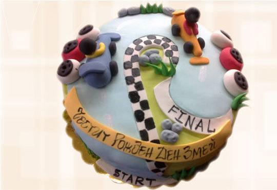 За момчета! Детска 3D торта за момчета с коли и герои от филмчета с ръчно моделирана декорация от Сладкарница Джорджо Джани - Снимка 44