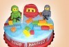 За момчета! Детска 3D торта за момчета с коли и герои от филмчета с ръчно моделирана декорация от Сладкарница Джорджо Джани - thumb 51