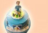За момчета! Детска 3D торта за момчета с коли и герои от филмчета с ръчно моделирана декорация от Сладкарница Джорджо Джани - thumb 71