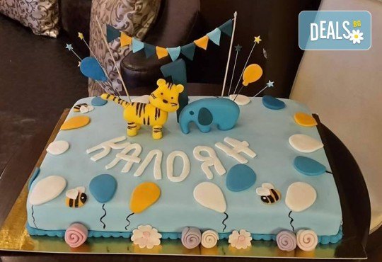 За момчета! Детска 3D торта за момчета с коли и герои от филмчета с ръчно моделирана декорация от Сладкарница Джорджо Джани - Снимка 55