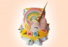 Смърфове, Миньони & Brawl stars! Голяма детска 3D торта 37 ПАРЧЕТА с фигурална ръчно изработена декорация от Сладкарница Джорджо Джани - thumb 8