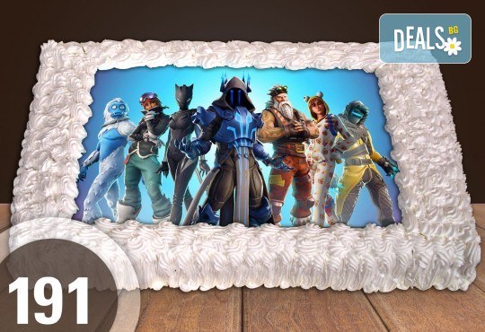 Голяма детска торта 20, 25 или 30 парчета със снимка на любим герой от Сладкарница Джорджо Джани - Снимка 91