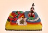 Голяма 3D Торта на традициите за почитателите на българския фолклор, 25 парчета от Сладкарница Джорджо Джани - thumb 5