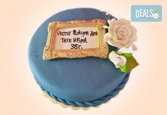 За любимия мъж! Торта за мъже с индивидуален дизайн и размери по избор от Сладкарница Джорджо Джани - Снимка 59