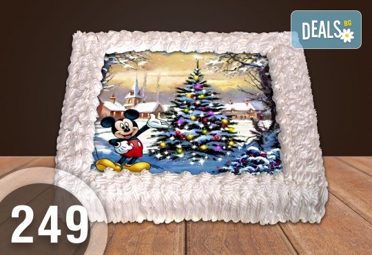 За най-малките! Голяма торта със снимка 20, 25 или 30 парчета за празника на Вашето дете с герой от филмче от Сладкарница Джорджо Джани - Снимка 49