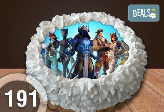 Детска торта с 12 парчета с крем и какаови блатове + детска снимка или снимка на клиента, от Сладкарница Джорджо Джани - Снимка 29