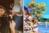 В света на цветовете! Рисувайте заедно с професионален художник картината Цветна приказка на 22-ри ноември (неделя) от 17 часа, Багри и вино - thumb 1