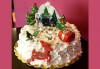 Коледна торта 3D с шоколадови блатове и баварски крем, 12 или 16 парчета, от Сладкарница Джорджо Джани! - thumb 1