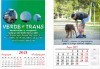 Лимитирана оферта! Голям 13-листов календар със снимки на клиента + работен календар със снимки и надписи от Офис 2 - thumb1 5