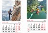 Супер подарък за Вашите близки! Голям стенен „6-листов календар” с 6 големи снимки на клиента и луксозен печат от Офис 2 - thumb 7