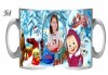За Коледа! Празнични чаши за подарък на малки и големи + снимка и надпис от Сувенири Царево - thumb 6