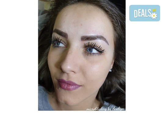 Красиво оформени и естествени вежди с траен ефект - технология микроблейдинг, косъм по косъм в Barber shop Habibi - Снимка 8