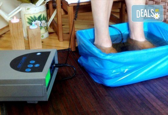 Очистете тялото от токсините с 3 процедури по 30-минути йонна детоксикация в център GreenHealth срещу НДК - Снимка 2