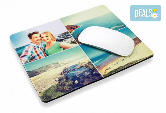 Подарък за приятел! Подложка за мишка с Ваша снимка и надпис от Офис 2 - Снимка 2