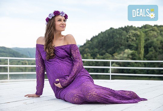 Лято е! Фотосесия за бременни на открито с включени аксесоари и рокли + обработка на всички заснети кадри, от Chapkanov photography - Снимка 1