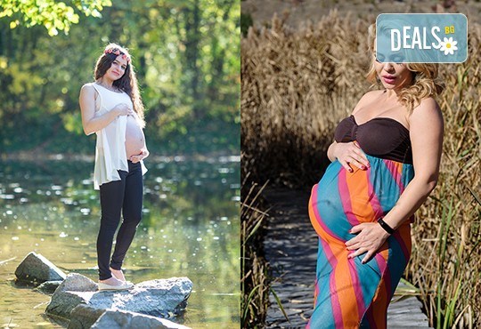 Лято е! Фотосесия за бременни на открито с включени аксесоари и рокли + обработка на всички заснети кадри, от Chapkanov photography - Снимка 17
