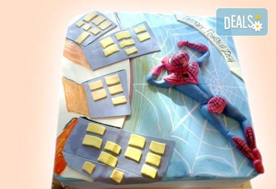 25 парчета! Голяма детска 3D торта с фигурална ръчно изработена декорация от Сладкарница Джорджо Джани - Снимка 22