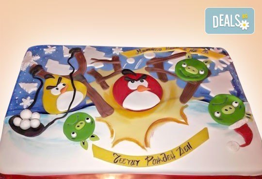 25 парчета! Голяма детска 3D торта с фигурална ръчно изработена декорация от Сладкарница Джорджо Джани - Снимка 4