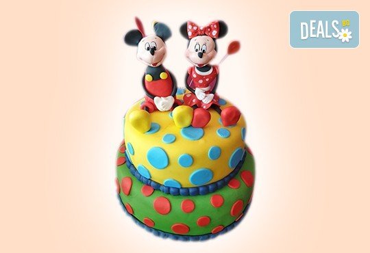 25 парчета! Голяма детска 3D торта с фигурална ръчно изработена декорация от Сладкарница Джорджо Джани - Снимка 53