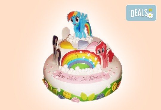 Торта за принцеси! Торти за момичета с 3D дизайн с еднорог или друг приказен герой от сладкарница Джорджо Джани - Снимка 5