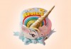 Торта за принцеси! Торти за момичета с 3D дизайн с еднорог или друг приказен герой от сладкарница Джорджо Джани - thumb 5