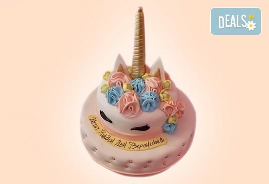 Торта за принцеси! Торти за момичета с 3D дизайн с еднорог или друг приказен герой от сладкарница Джорджо Джани - Снимка 8