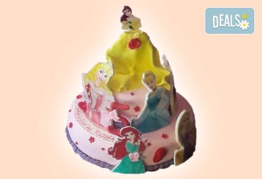 Торта за принцеси! Торти за момичета с 3D дизайн с еднорог или друг приказен герой от сладкарница Джорджо Джани - Снимка 13